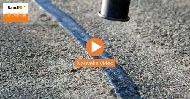 Réparer les fissures de la route avec BandFill™
