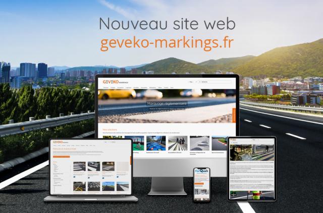 Nouveau site web Geveko Markings