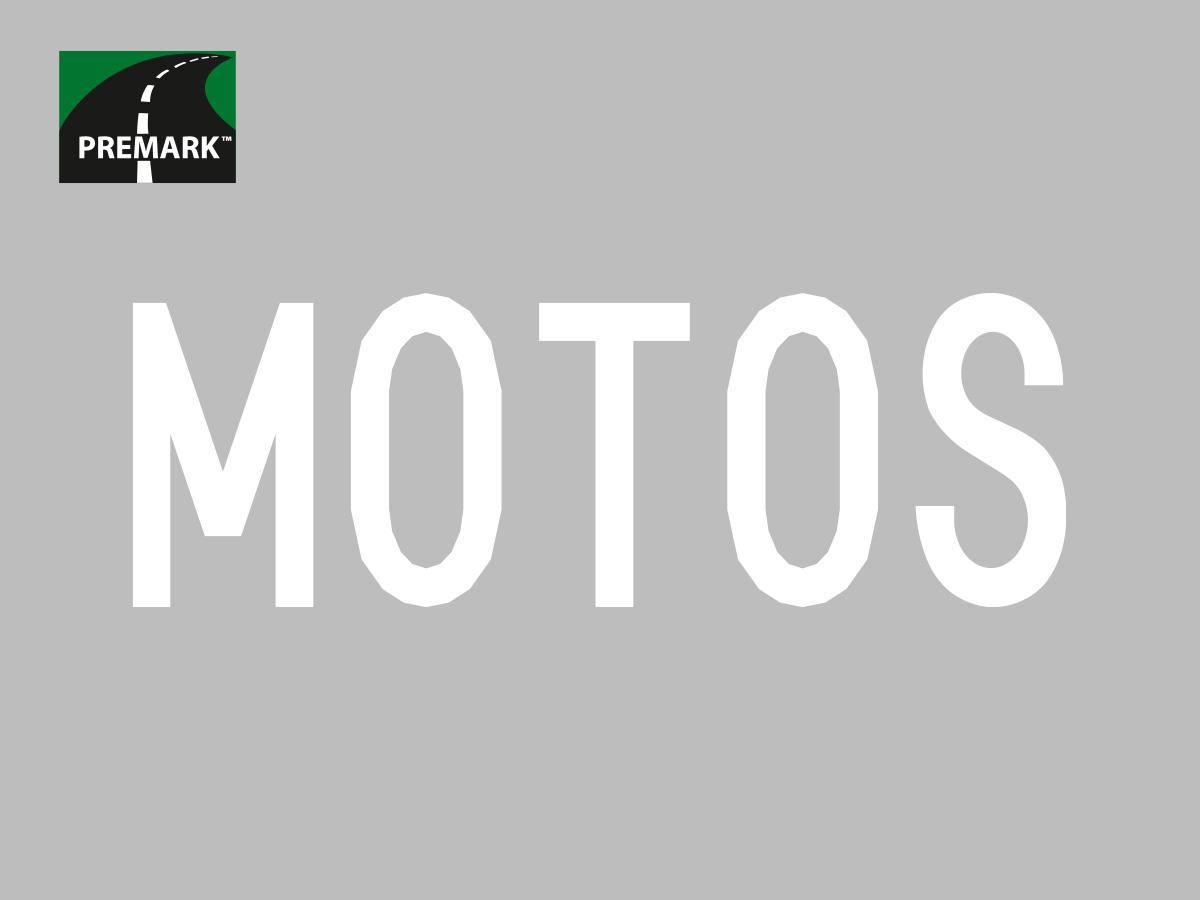 Mot MOTOS PREMARK™ blanc