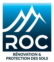 Logo ROC : gamme de produits de sol batiment & industrie