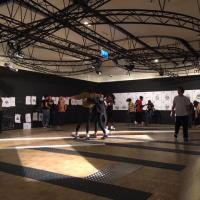 Bandes podotactiles et d'orientation pour utilisation scénographique - Centre George Pompidou (75)