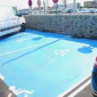 Résine urbaine bleue GRIP - Parking Costco (91)